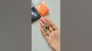 #diy paper clip 🥰|| #shorts #youtubeshorts #claycraft