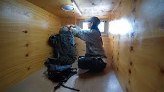 [311] Strong Wind Advisory, Night in the Capsule. | Camping Vlog