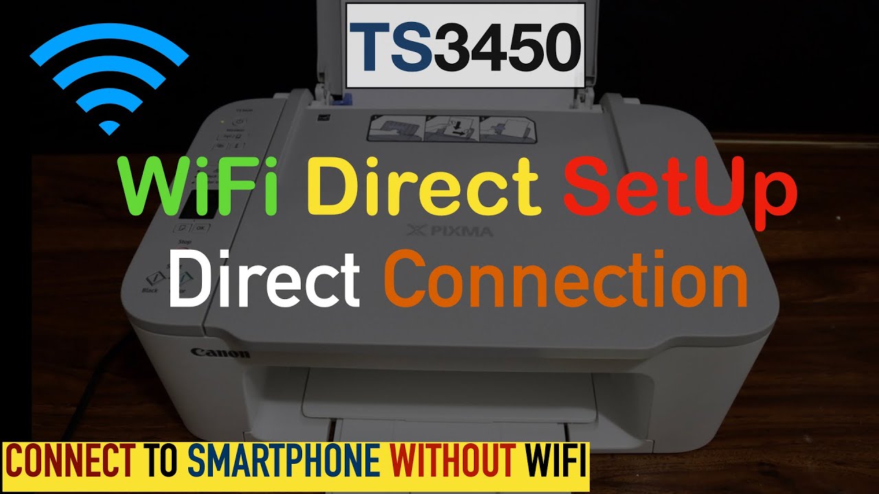 Canon Pixma TS3450, 3451, 3452 WiFi 