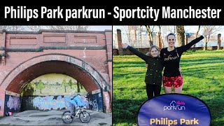 Running Philips Park parkrun... Manchester's Toughest parkrun, set within Sportcity Manchester.