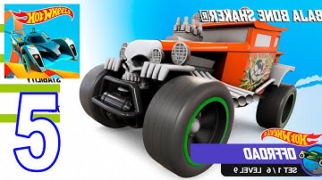 Hot Wheels: Race Off - Gameplay Walkthrough Part 5 - Baja Bone Shaker 9-10 lvl (IOS ANDROID)