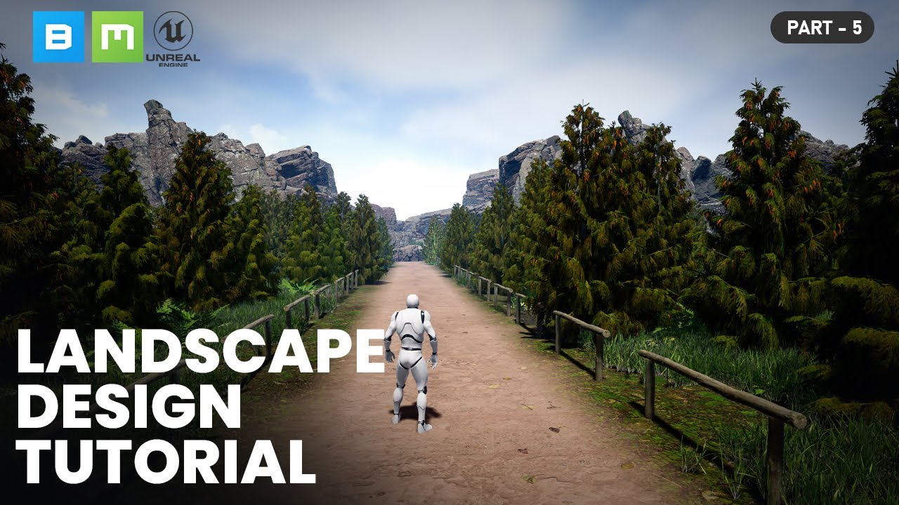 Unreal Engine 4 Landscape Tutorial for Beginners | 05. Post Processing ...