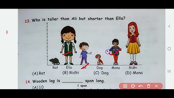 IMO Class 1.Lengths Weights and Comparisons.International Math Olympiad.@Olympiad Winner