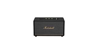 Review Marshall Stanmore III Bluetooth Speaker with Powerful Stereo Sound