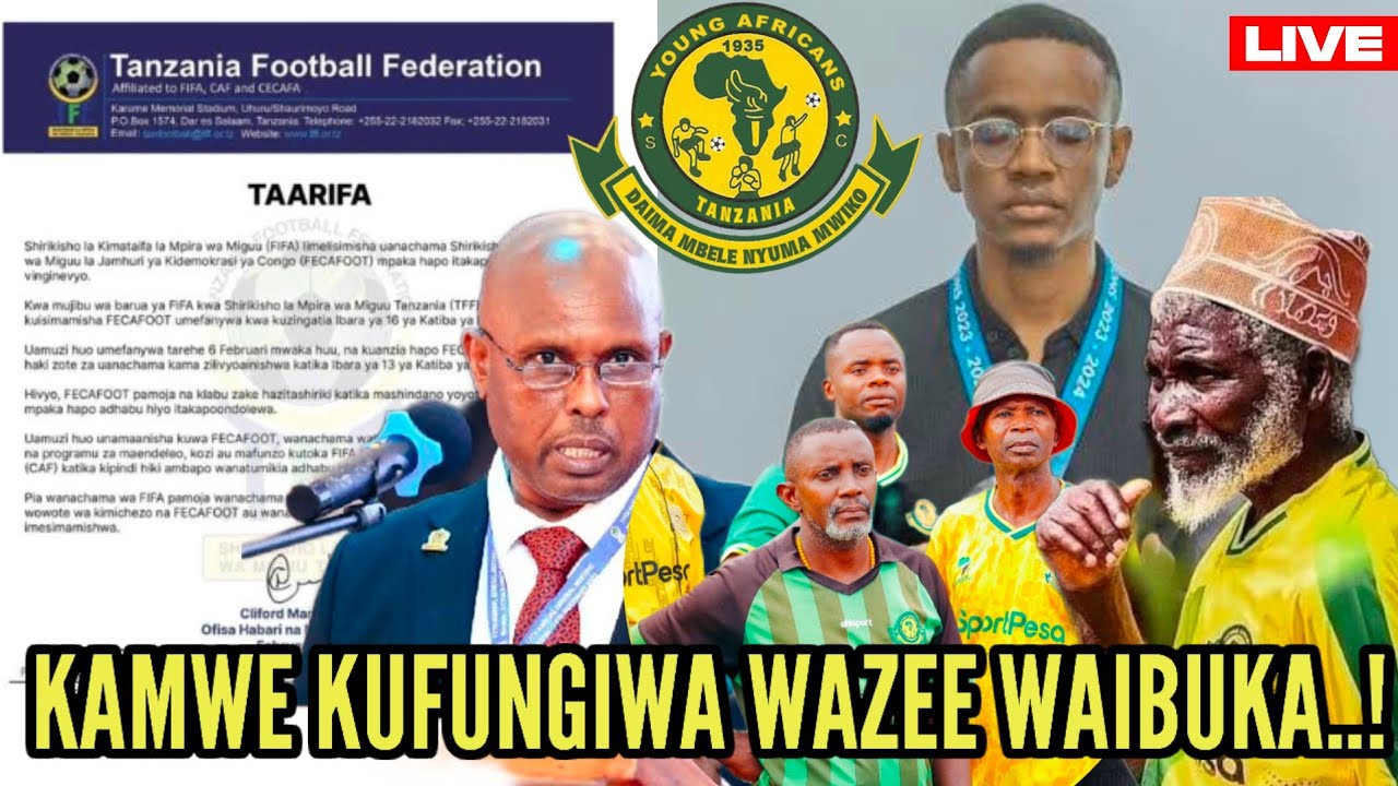 #breakingnews WAZEE WAINGILIA KATI SAKATA LA ALLY KAMWE! TFF MATUMBO JOTO? BODI HAWATOBOI NG'OO?...