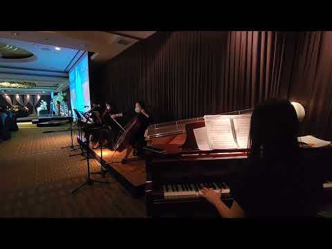 잠실롯데호텔 사파이어볼룸 웨딩연주 A lovers concerto 피아노4중주 결혼식연주