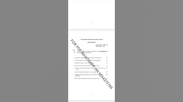 BSW 121 ENGLISH MEDIUM SOLVED ASSIGNMENT 2020-21 | FOR PDF WHATSAPP ON 9354372788