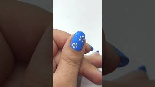 nail art using dotting tool #nailtutorial