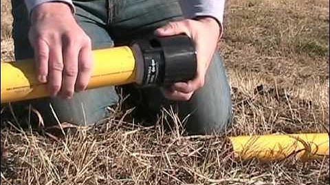 2" Con stab gas connector installation