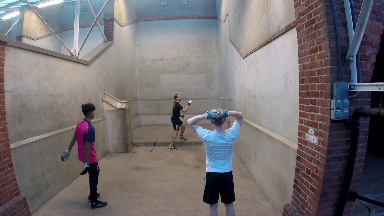 Eton Fives Under 25s Men's Tournament Final Game 1 YouTube