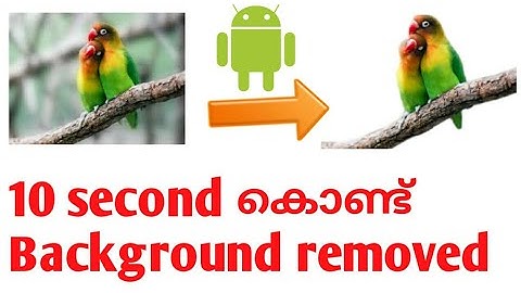 How to remove photo background very easy in just10 seconds #Youtuberscornermalayalam