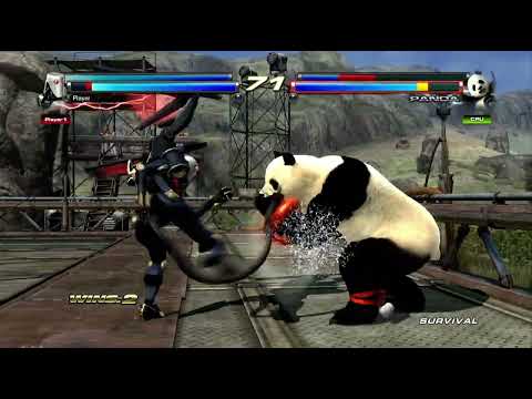 Tekken Tag Tournament 2 - PS3 - Survival - Tag - Team Leader - Combot - 10 Wins