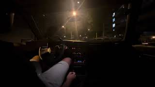 Peugeot 405 Mi16 Late Night Summer Drive Tunnel Ch-Zh