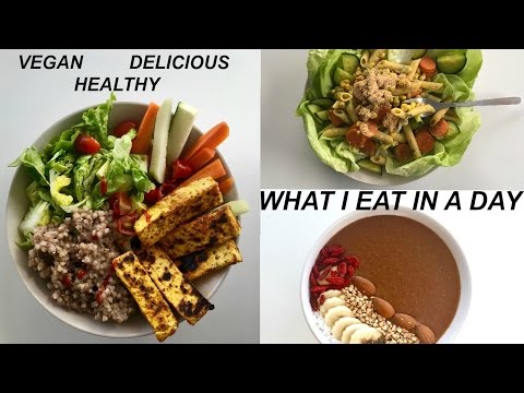 WHAT I EAT IN A DAY #5 // Healthy Vegan Gluten Free Pesto Pasta