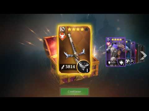 Iron Blade Medieval Legend - What Inside Legendary Chest?