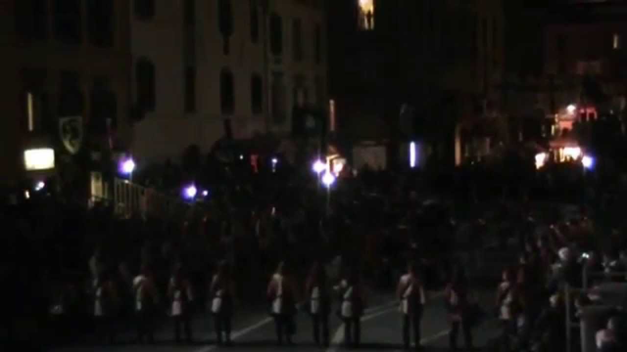 Esibizione 2015 Gruppo Storico Spadaccini - Torre Umana