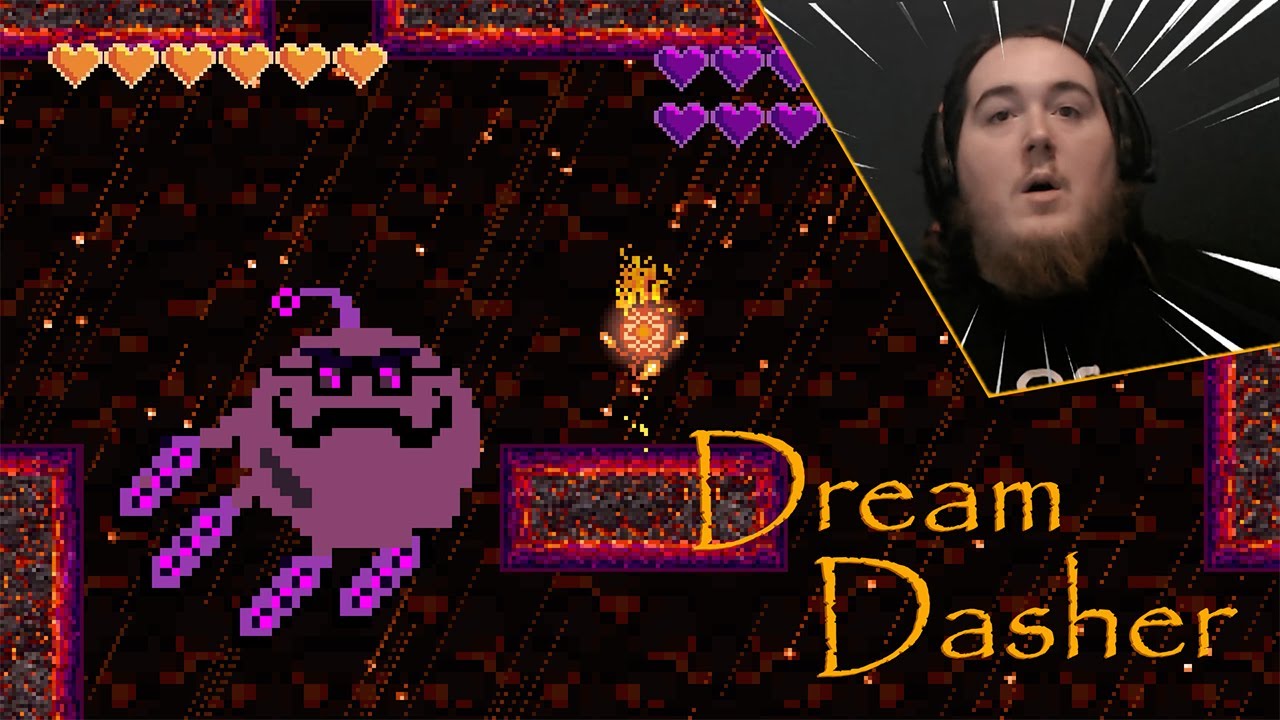 DreamDasher PC Gameplay | FREE GAME On Steam | Dashing is key | TheCyberFlash
