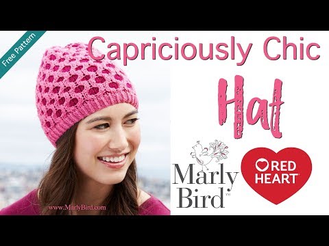 How to knit Honeycomb Cable and Fair Isle Capriciously Chic Hat