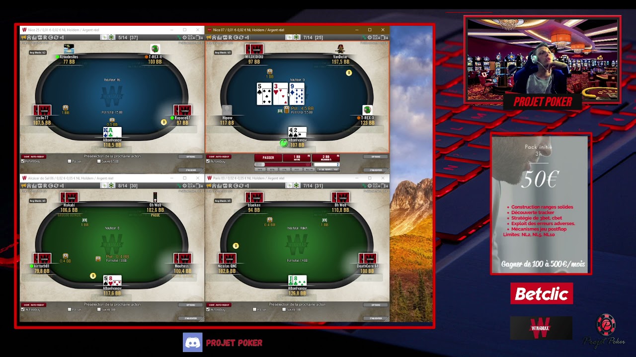 Retour en Cash game NL2 NL5 Winamax !! YouTube