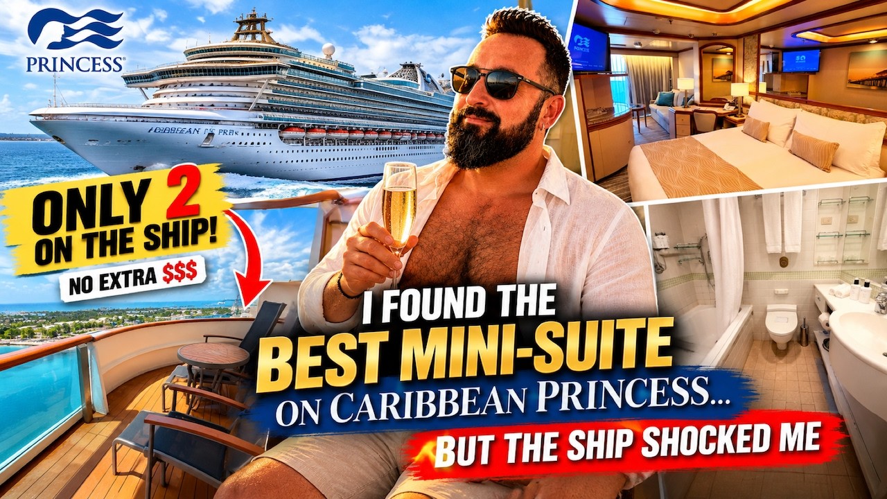 I Found the BEST Mini Suite on Caribbean Princess… But the Ship SHOCKED Me
