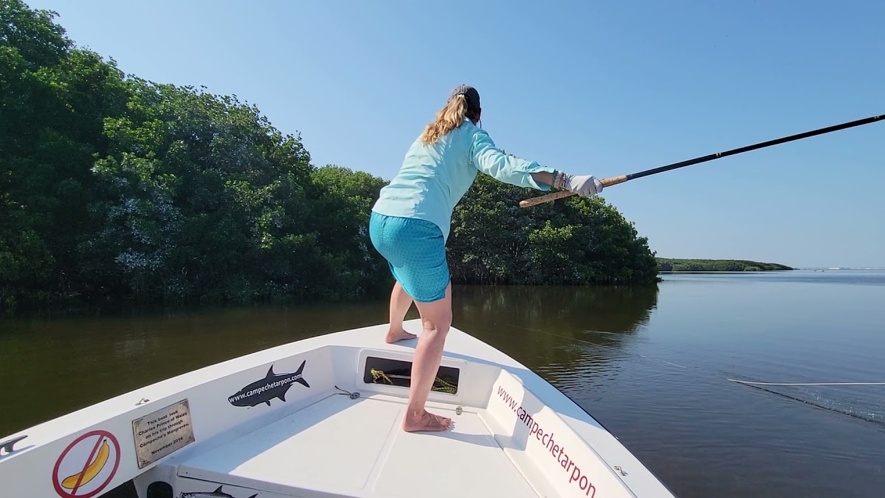 How to Cast an Extra Long Line and Heavy Setup to Tarpon on a Tenkara Fly  Rod 