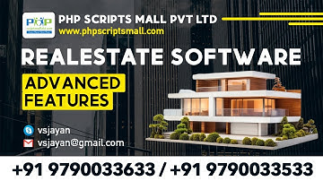 Readymade Realestate Management Script Specification 2024 Technical Video demo readymade PHP script