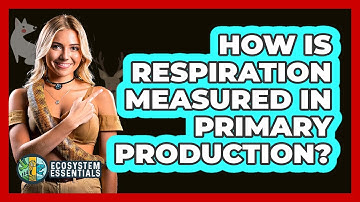 How Is Respiration Measured In Primary Production? - Ecosystem Essentials