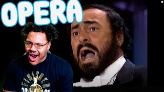 THE OPERA??!! | Luciano Pavarotti sings 'Nessun dorma' REACTION!!
