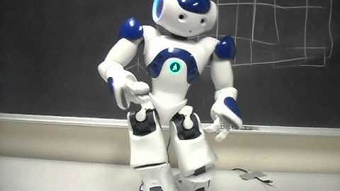 NAO Robot Dancing to Thriller