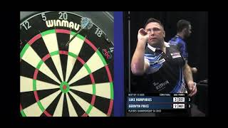 Luke Humphries vs Gerwyn Price - Players Championship 26 2023 - Semi Final