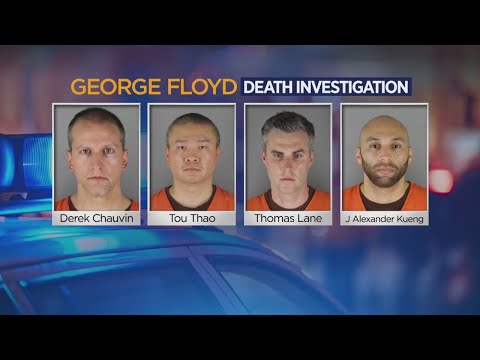 Officers In George Floyd's Death Charged, Jailed