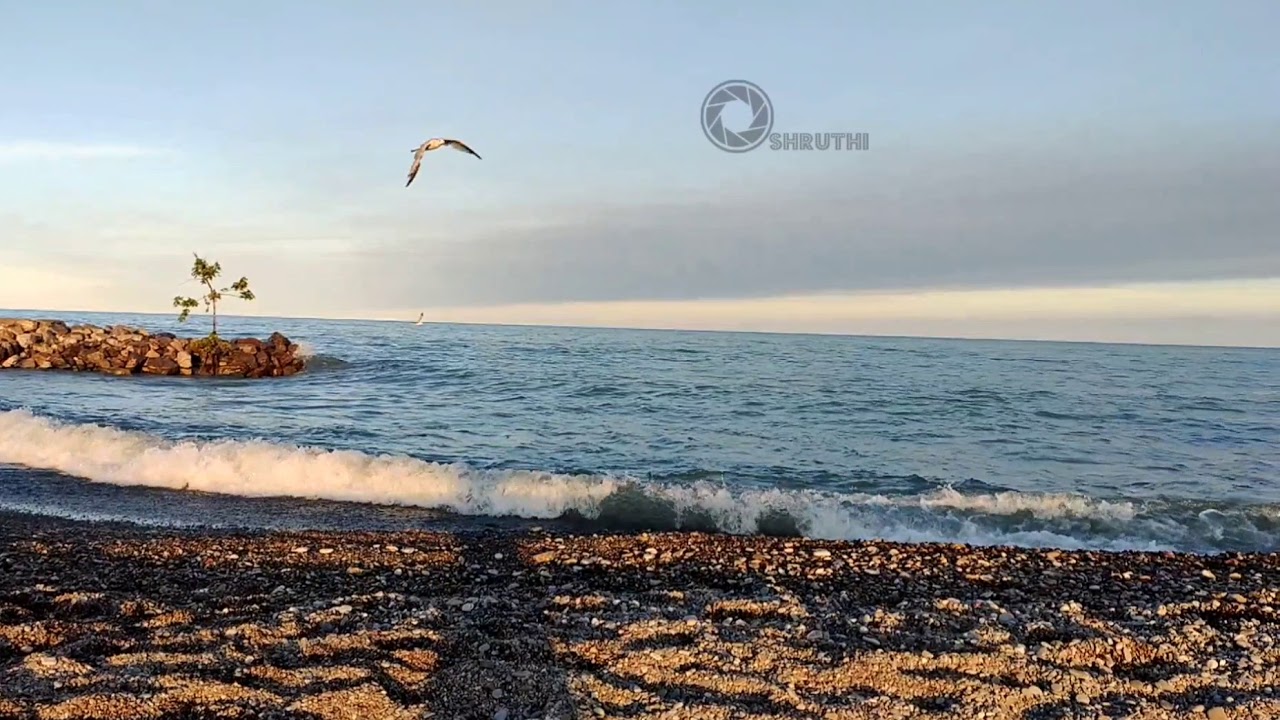 Beautiful Kew beach in Toronto, Canada