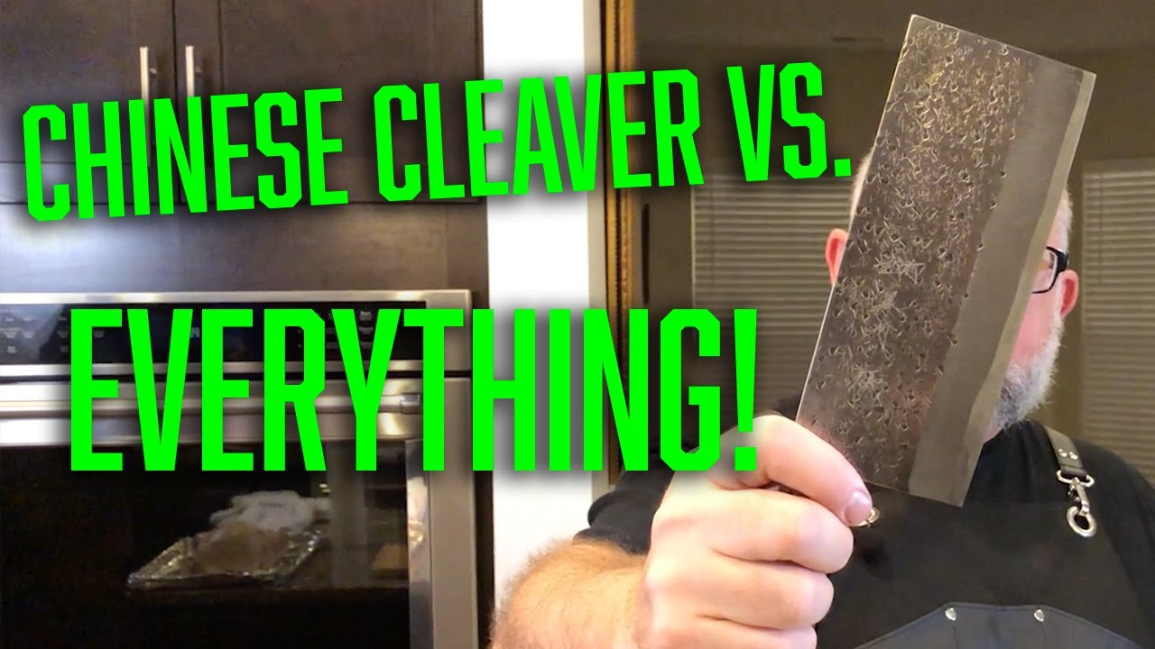 Knife Knowledge/Knife basics Chinese Cleaver vs. Everything... Every