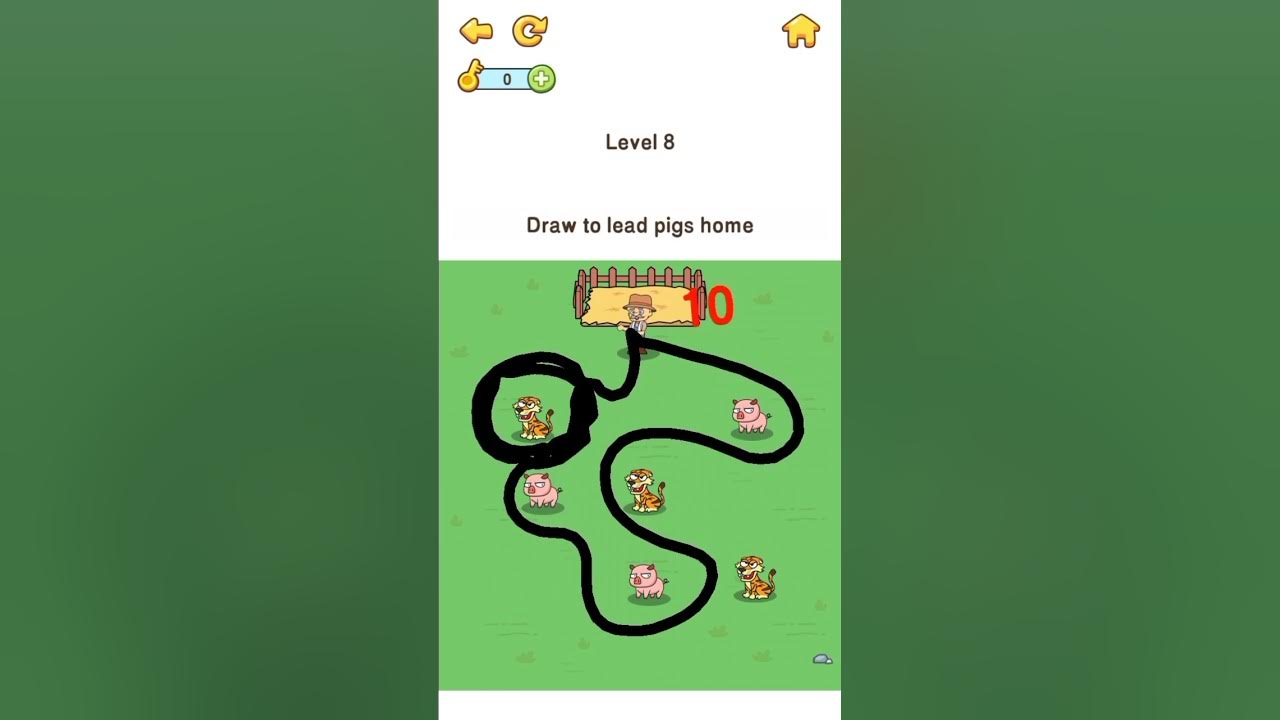 Draw master brain puzzles game mobile game level 8 all levels