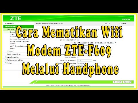 Video: Cara Menonaktifkan Wi Fi