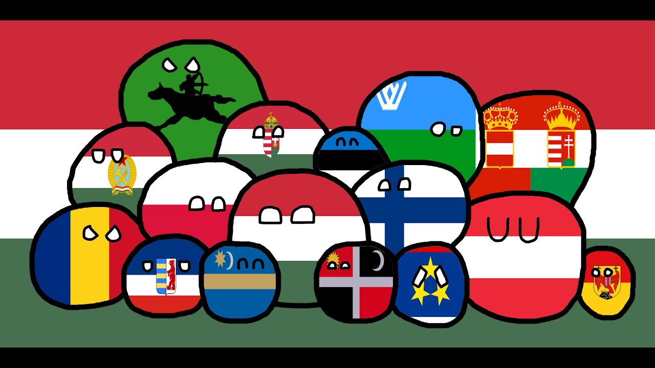 Countryballs - Family of Hungary