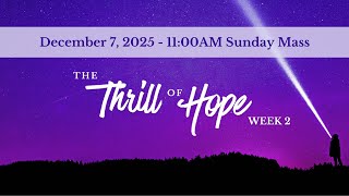 December 7, 2025 11:00am Sunday Mass at New Roads