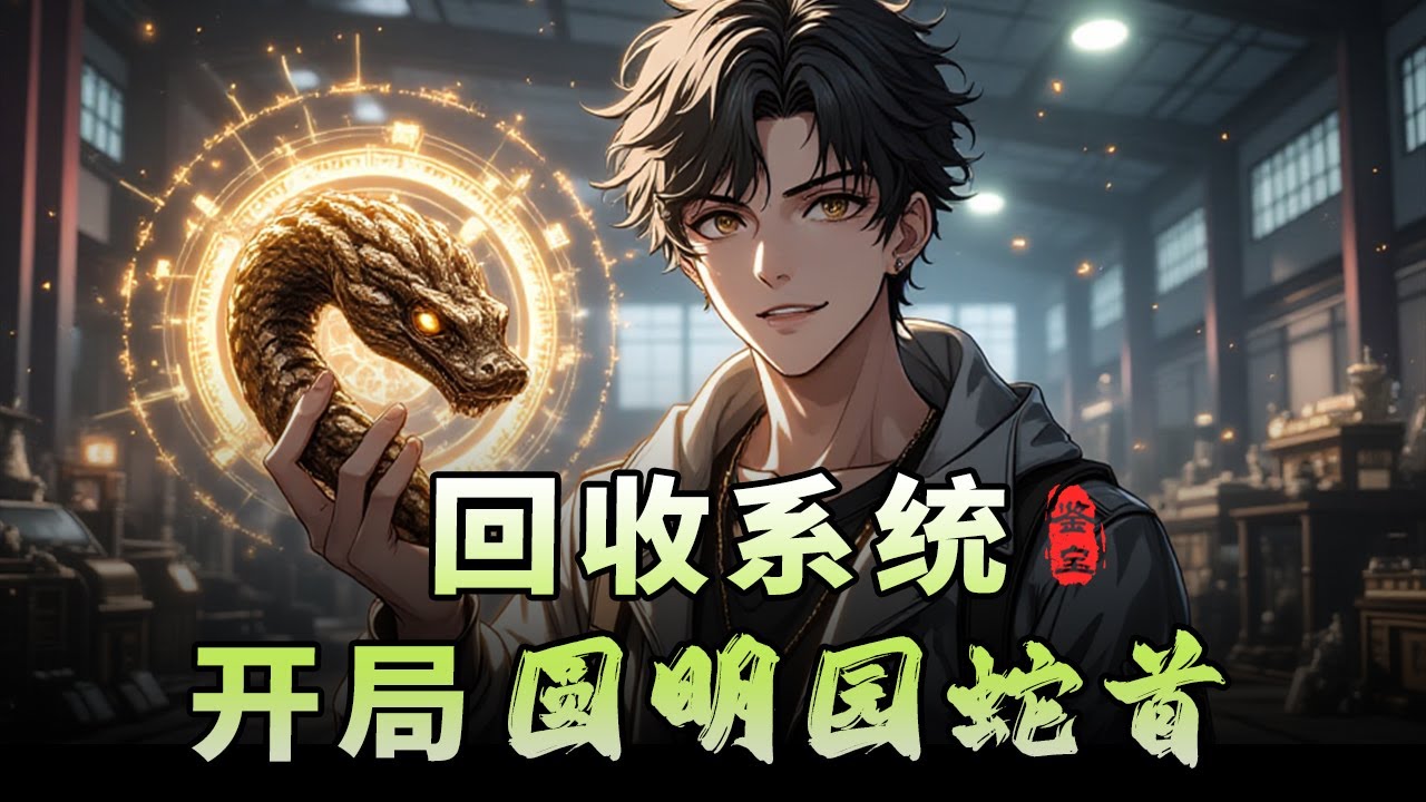 回收系统：开局圆明园蛇首|海外古玩市场水有多深？文物专业毕业生+捡漏系统，带你看穿跳蚤市场的真假套路，意外发现疑似十二生肖兽首线索！