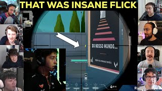 Valorant Streamers Reacted To Primmie Insane Operator Flicks Vs T1 At Vct Pacific Playoffs screenshot 1