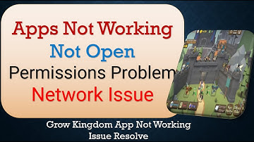 How To Fix Unfortunately, Grow Kingdom App has stopped | Keeps Crashing Problem in Android, Not Open