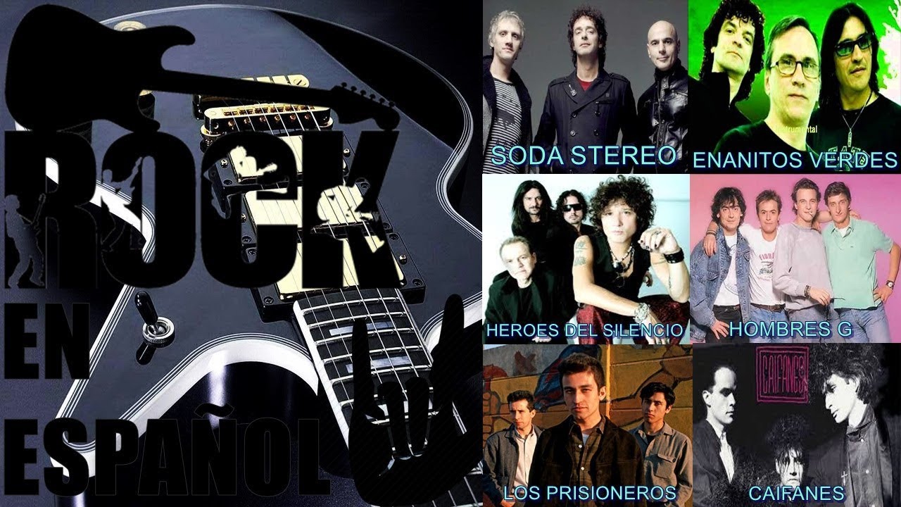 Lo mejor del Rock en Español Éxitos Clásicos (1) YouTube