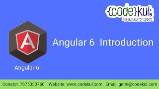 Angular 6 Tutorial for Beginners - Introduction