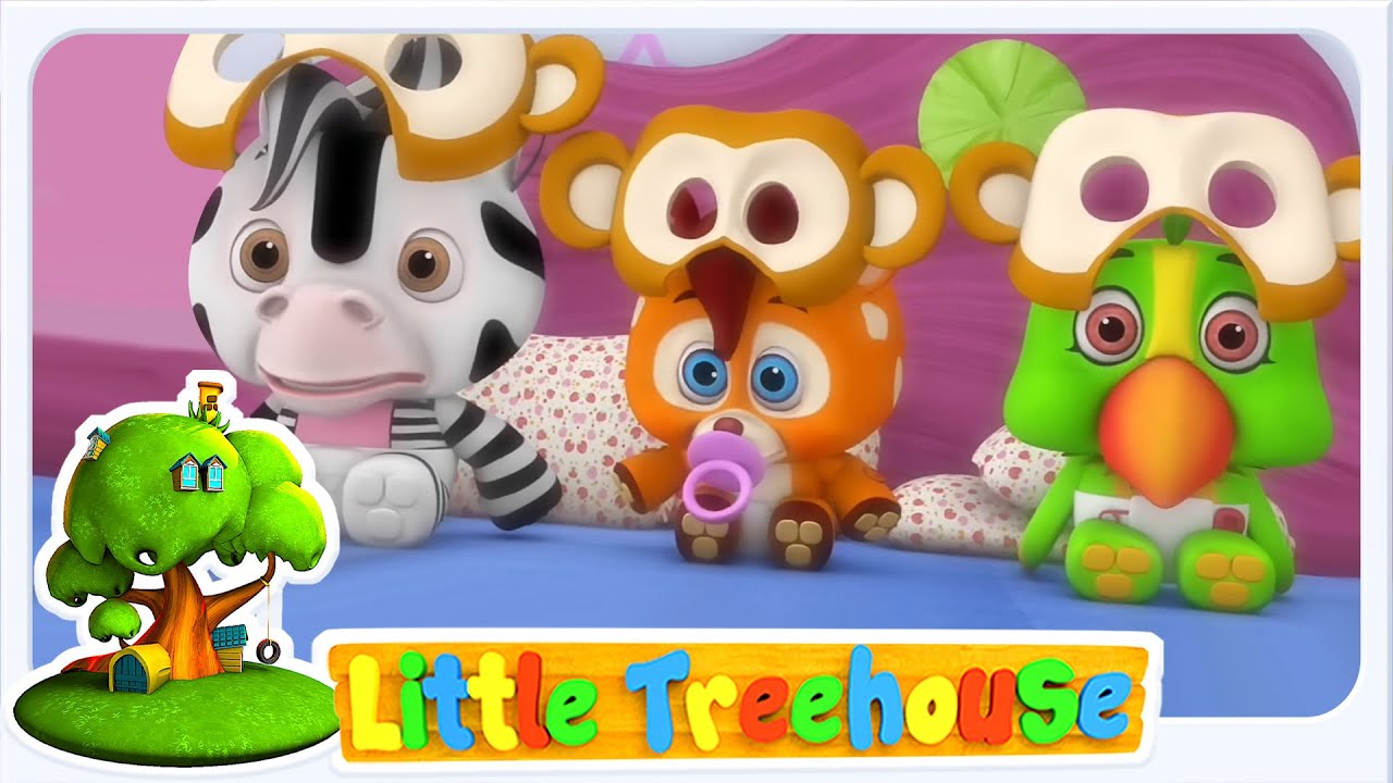 Lima Monyet Kecil Lagu Dan Sajak Animasi Lainnya Untuk Anak-Anak