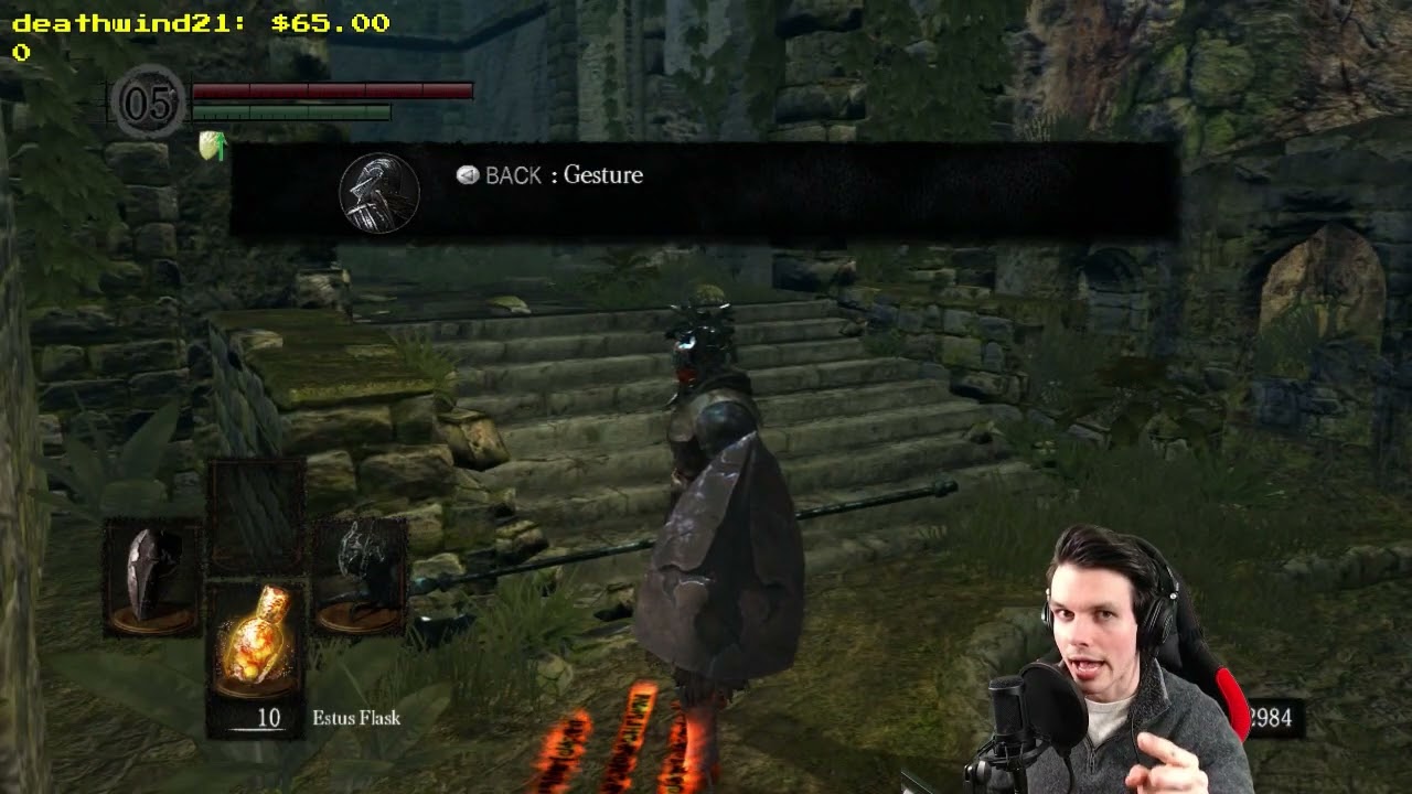 HOW TO GESTURE IN DARK SOULS