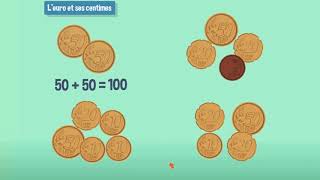 La monnaie, l'Euro et les centimes - CE2 screenshot 5