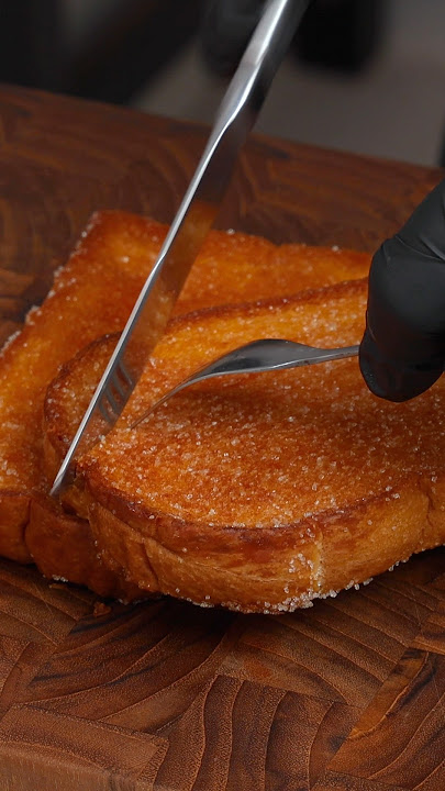 Perfect Honey Butter Toast #asmr #shorts