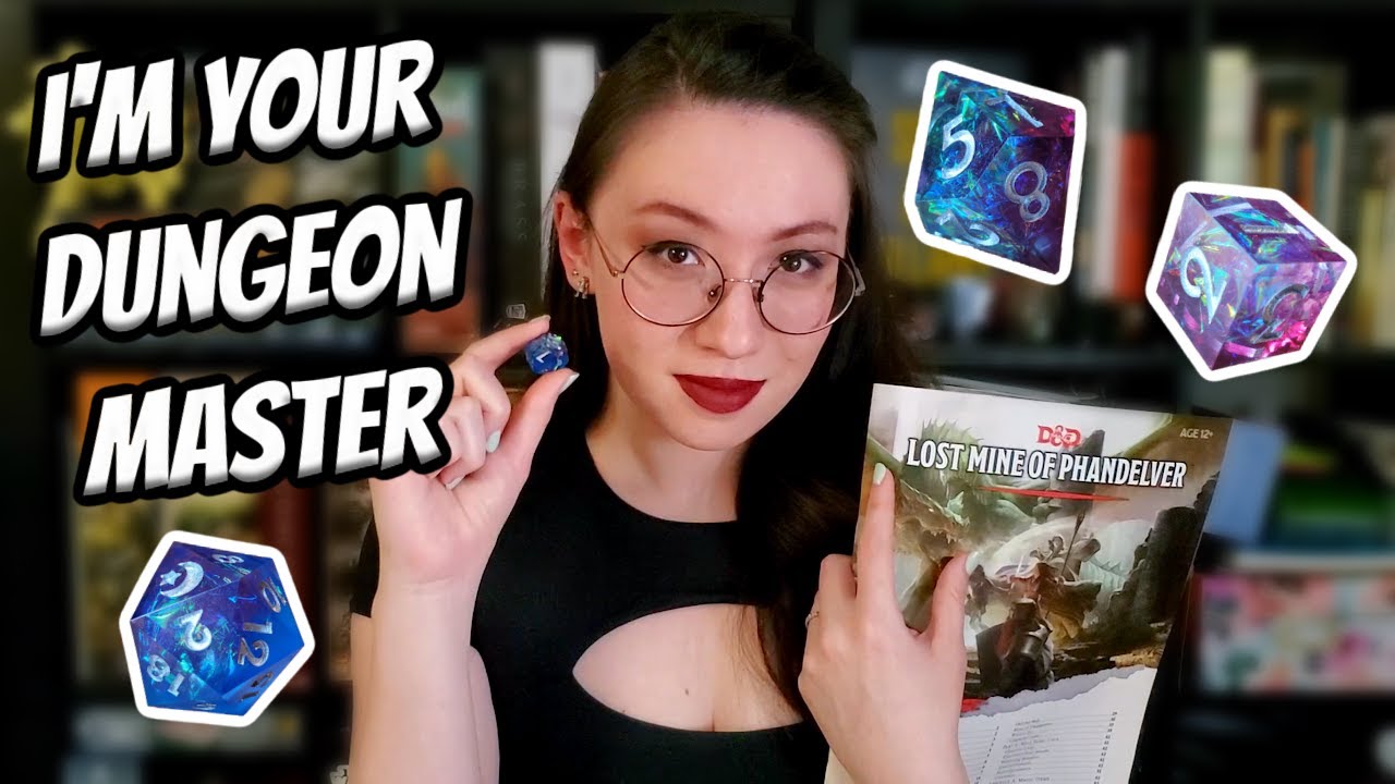 Let's play Dungeons & Dragons, I'm your DM! 🎲 ASMR Roleplay Soft dice roll sounds YouTube