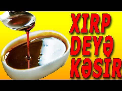 ÖSKÜRƏYİ ANINDA KƏSƏN RESEPT (Öskürək Üçün Təbii Vasitələr)