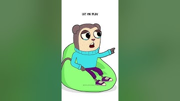 Little Brothers Always Get Their Way! (Animation Meme) #shorts