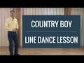 Country Boy - Line Dance Lesson